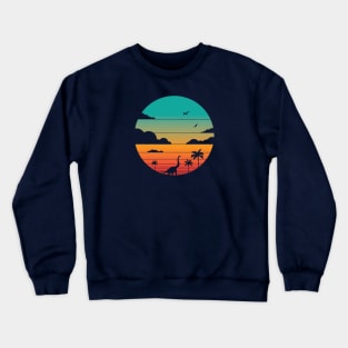 Cretaceous Sunset Crewneck Sweatshirt